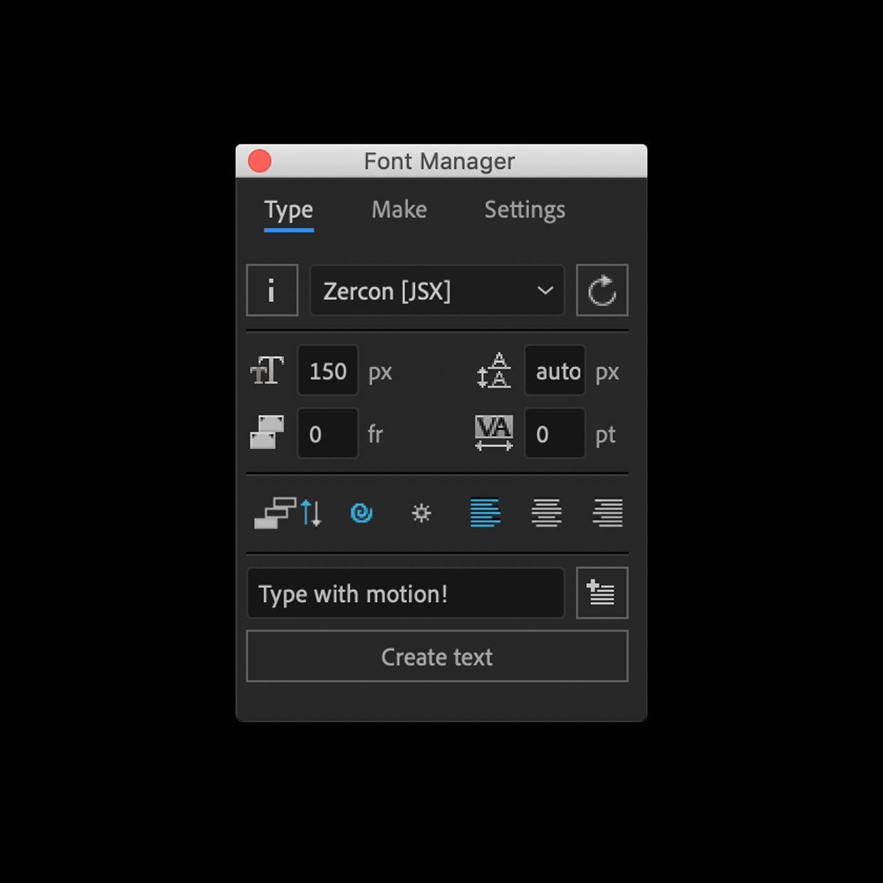 Font Manager