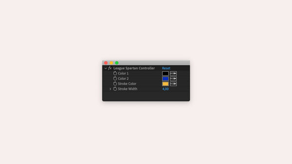 Animography Controller League Spartan — Animography
